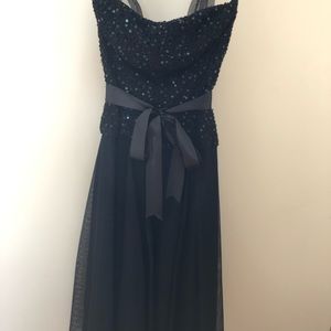 Strapless sequin ballet dress